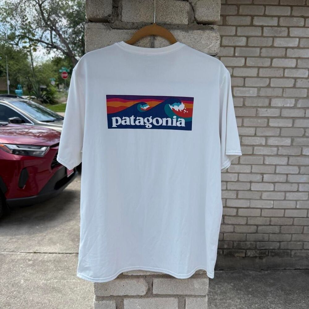 Patagonia Capilene Cool White Men's Large T-Shirt